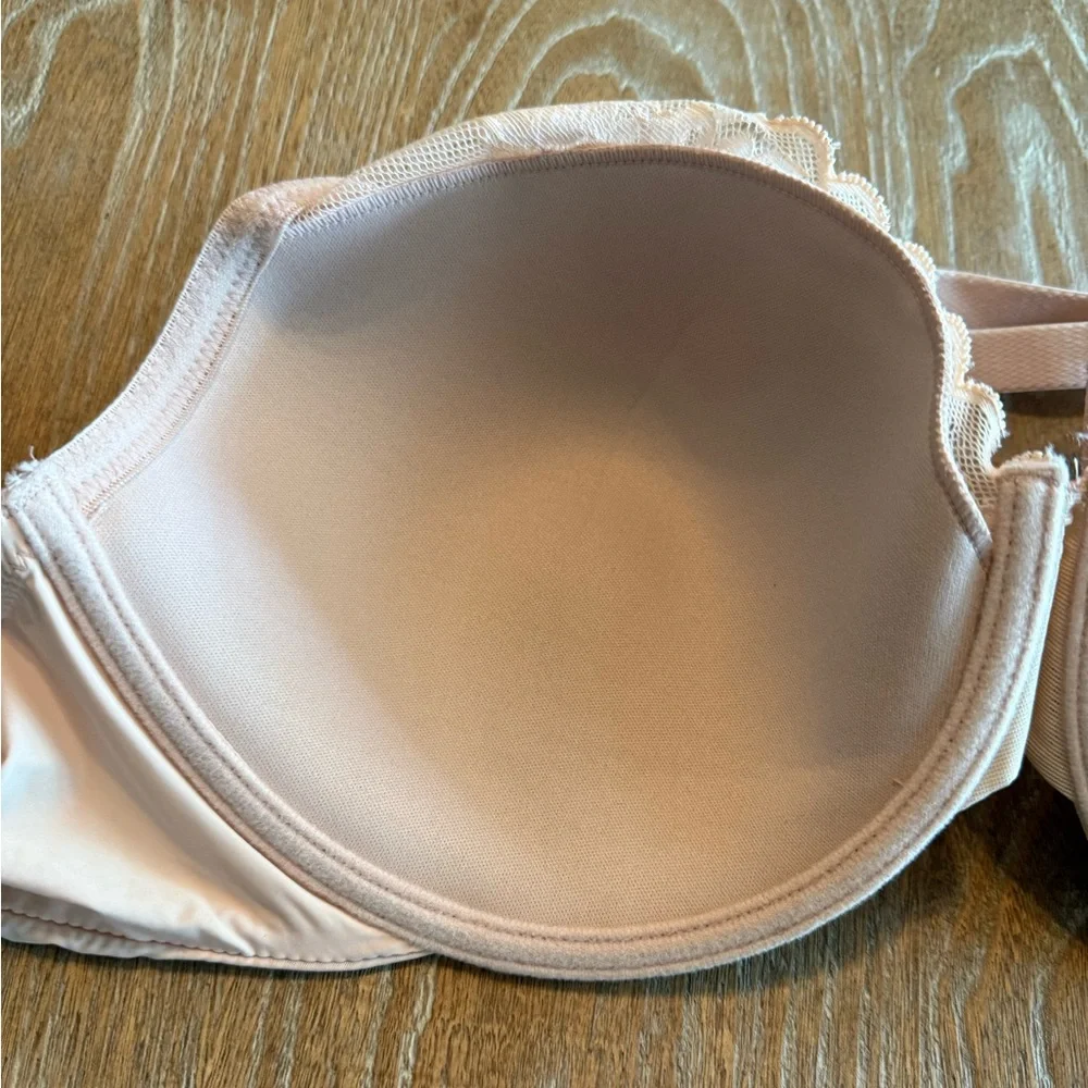 NATORI Underwire Pink Lace Crisscross Adjustable Straps Women’s‎ Size 34G